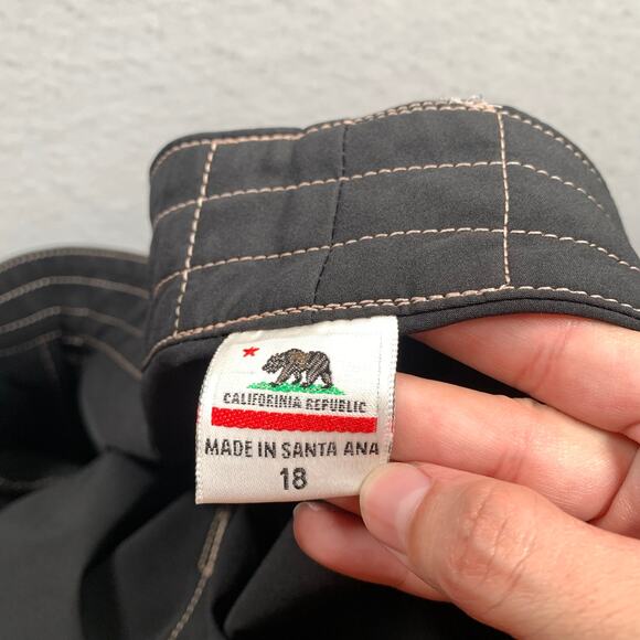 Vintage Birdwell Beach Britches Board Shorts Womens Size 18 Boardshorts Swim - Picture 3 of 11